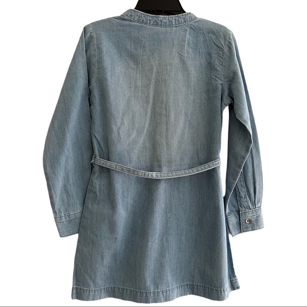 The Children's Place Girls Chambray Shirt Dress Sz 5/6 NWT🏷 so soft! - Picture 9 of 15